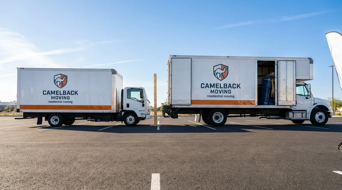 Moving truck size capacity guide in Bedford Hills